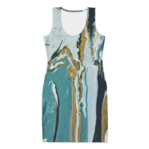 Beauty and the Mess “Oceans of Gold” Bodycon